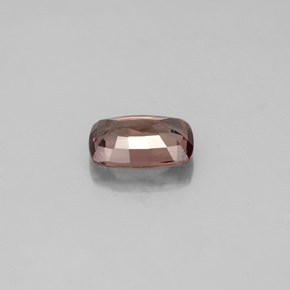 Granate con cambio de color marrón natural de 0,76 ct, corte cojín, VVS-VS