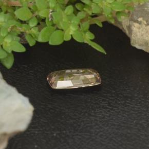 Granate con cambio de color multicolor natural de 1,20 ct, corte cojín, VVS-VS