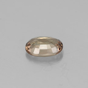 Granate con cambio de color multicolor natural de 0,57 ct, corte óvalo, VVS