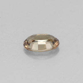 Granate con cambio de color multicolor natural de 0,53 ct, corte óvalo, VVS