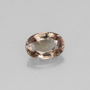 Granate con cambio de color multicolor natural de 0,70 ct, corte óvalo, VVS