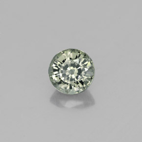 Granate con cambio de color multicolor natural de 0,59 ct, corte redondo, VVS-VS