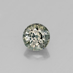 Granate con cambio de color multicolor natural de 0,97 ct, corte redondo, VVS-VS