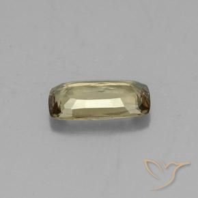 Granate que cambia de color Oro natural de 0.87 ct, Forma Cojín, VS-SI