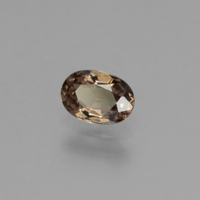 Granate con cambio de color cambio de color natural de 0,64 ct, corte óvalo, VVS