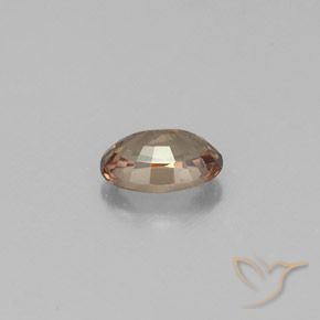 Granate con cambio de color amarillo natural de 0,63 ct, corte óvalo, VVS-VS