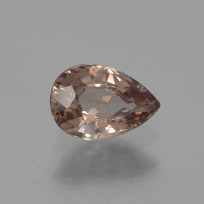 Granate con cambio de color amarillo natural de 0,48 ct, en forma de pera, VVS-VS