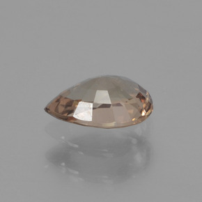 Granate con cambio de color amarillo natural de 0,48 ct, en forma de pera, VVS-VS