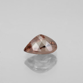 Granate que cambia de color Marrón naranja dorado natural de 1.10 ct, En forma de pera, VS