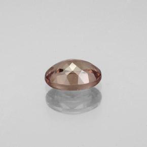 Granate con cambio de color marrón natural de 1,10 ct, corte óvalo, VS