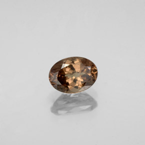 Granate con cambio de color multicolor natural de 1,18 ct, corte óvalo, VVS-VS