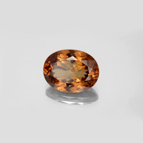 Granate con cambio de color multicolor natural de 5,98 ct, corte óvalo, VS-SI