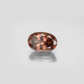 Granate con cambio de color multicolor natural de 3,78 ct, corte óvalo, VS