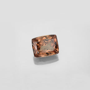 Granate con cambio de color multicolor natural de 4,00 ct, corte cojín, VS