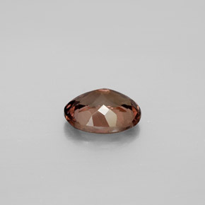 Granate que cambia de color Rosa/rojo marrón natural de 3.54 ct, Corte Óvalo, VS