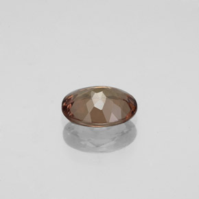 Granate con cambio de color marrón natural de 1,41 ct, corte óvalo, VS