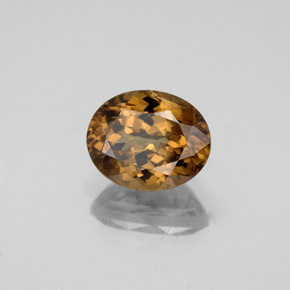 Granate con cambio de color multicolor natural de 2,72 ct, corte óvalo, VVS-VS