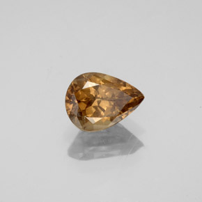Granate con cambio de color multicolor natural de 1,61 ct, en forma de pera, VS-SI