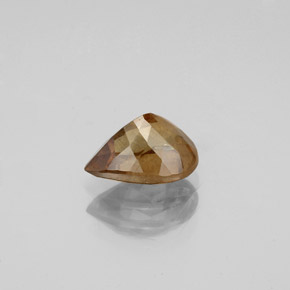 Granate con cambio de color multicolor natural de 1,61 ct, en forma de pera, VS-SI