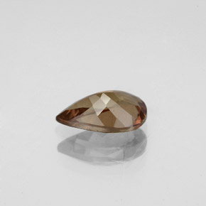Granate con cambio de color multicolor natural de 1,58 ct, en forma de pera, VS-SI