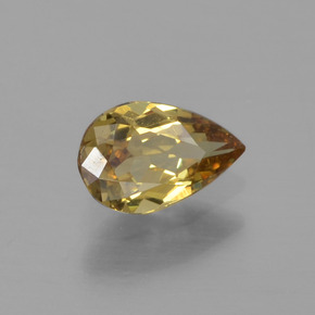 Granate con cambio de color multicolor natural de 0,47 ct, en forma de pera, VVS