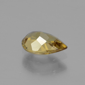 Granate con cambio de color multicolor natural de 0,47 ct, en forma de pera, VVS
