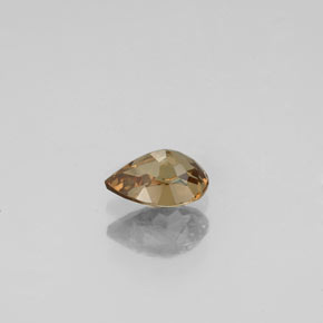 Granate con cambio de color multicolor natural de 0,57 ct, en forma de pera, VS