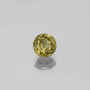 Granate con cambio de color cambio de color natural de 0,69 ct, corte redondo, VVS-VS