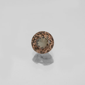 Granate con cambio de color multicolor natural de 0,75 ct, corte redondo, VS