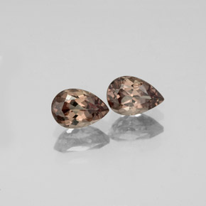 Gemas de granate con cambio de color multicolor natural de 1,18 ct, en forma de pera, VVS-VS