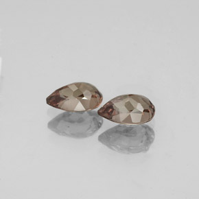 Gemas de granate con cambio de color multicolor natural de 1,18 ct, en forma de pera, VVS-VS