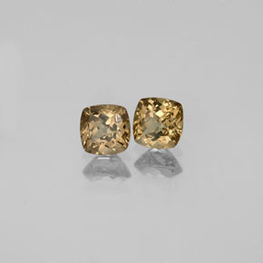 Gemas de Granate que cambia de color Marrón naranja dorado natural de  ct, Corte Cojín, VVS-VS