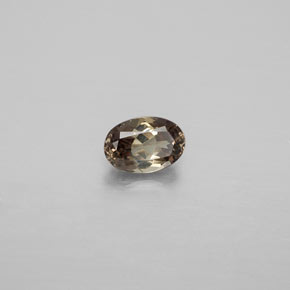 Granate con cambio de color multicolor natural de 0,60 ct, corte óvalo, VS