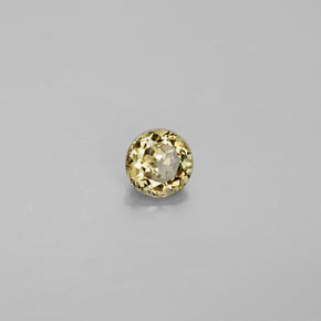 Granate con cambio de color multicolor natural de 0,44 ct, corte redondo, VS