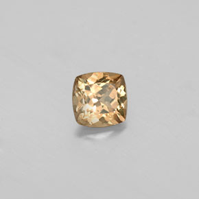 Granate con cambio de color multicolor natural de 0,53 ct, corte cojín, VS