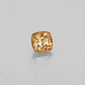 Granate con cambio de color multicolor natural de 0,46 ct, corte cojín, VS