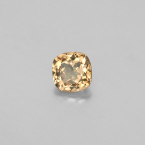 Granate con cambio de color multicolor natural de 0,57 ct, corte cojín, VS