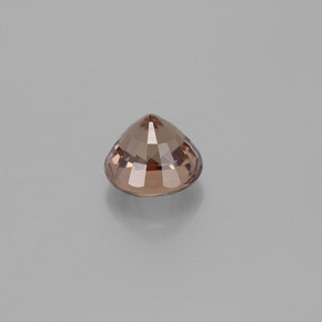 Granate que cambia de color Marrón naranja dorado natural de 1.30 ct, Corte Redondo, VVS