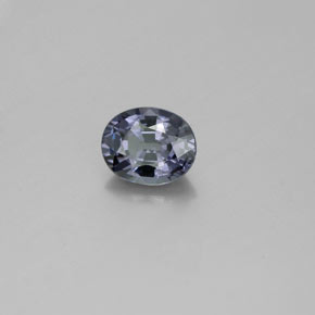 Granate con cambio de color multicolor natural de 0,85 ct, corte óvalo, VVS