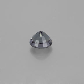 Granate que cambia de color Azul verdoso natural de 0.84 ct, Corte Redondo, VVS