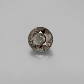 Granate con cambio de color multicolor natural de 1,18 ct, corte redondo, VS-SI