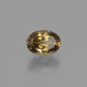 Granate con cambio de color multicolor natural de 1,18 ct, corte óvalo, VVS-VS