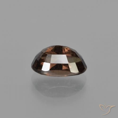 Granate que cambia de color Marrón medio natural de 2.64 ct, Ovalada, VS