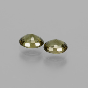 Gemas de granate con cambio de color multicolor natural de 1,41 ct, corte óvalo, VS
