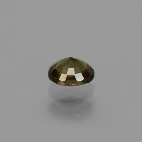 Granate que cambia de color Amarillo dorado natural de 0.68 ct, Corte Óvalo, VS-SI