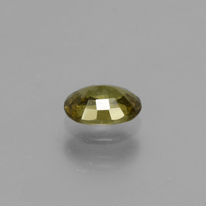 Granate con cambio de color multicolor natural de 0,73 ct, corte óvalo, VS