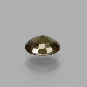 Granate con cambio de color marrón natural de 0,89 ct, corte óvalo, VS