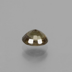 Granate con cambio de color marrón natural de 0,81 ct, corte óvalo, VS
