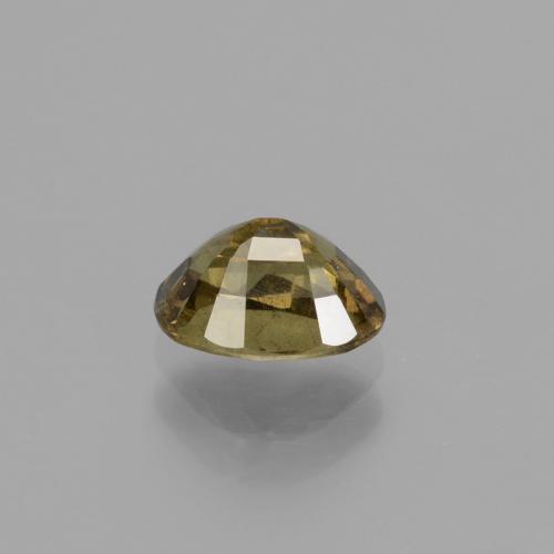 Granate con cambio de color marrón natural de 0,96 ct, corte óvalo, VS-SI