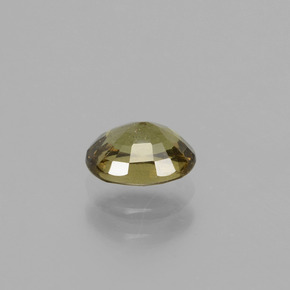 Granate que cambia de color Marrón a rosado rojizo verdoso natural de 0.80 ct, Corte Óvalo, VS